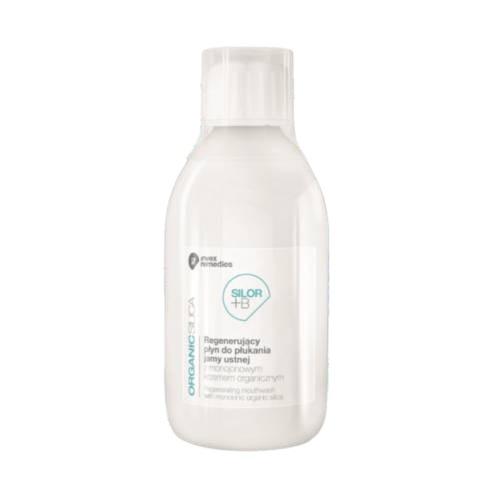 Zdjęcie produktu - INVEX REMEDIES SILOR+B Regenerujący płyn do płukania jamy ustnej z krzemem i borem, 300ml