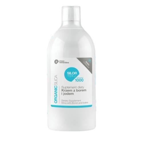 Zdjęcie produktu - INVEX REMEDIES Silor+B+J Krzem Z Borem I Jodem Organic, 500 ml