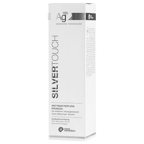 Zdjęcie produktu - INVEX REMEDIES SILVER TOUCH Antybakteryjna mgiełka ze srebrem monojonowym oraz aktywnym tlenem Ag125, 200 ml