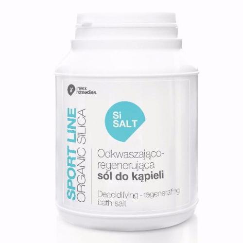 Zdjęcie produktu - INVEX REMEDIES SiSALT Sport Line Odkwaszająco-regenerująca s&oacute;l do kąpieli, 1500 g