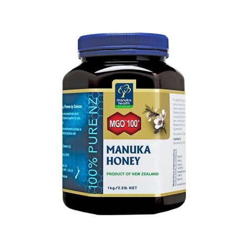 Miniaturka artykułu - Mi&oacute;d Manuka MGO 100+, 1000g