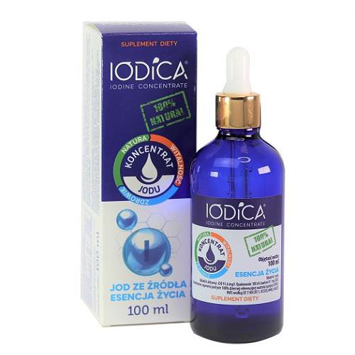 Zdjęcie produktu - IODICA Naturalny koncentrat jodu, 100 ml