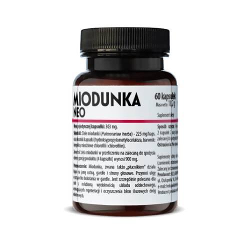 Miniaturka artykułu - Miodunka NEO, 60 kaps.