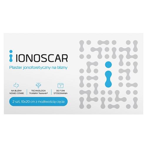 Zdjęcie produktu - Ionoscar plaster jonoforetyczny na blizny 10 x 20 cm, 2 szt.