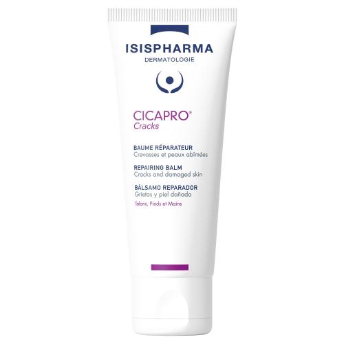 Zdjęcie produktu - Isispharma Cicapro Cracks Naprawczy balsam do rąk i st&oacute;p, 40 ml