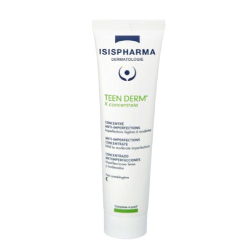 Zdjęcie produktu - ISISPHARMA Teen Derm K Concentrate Serum do sk&oacute;ry tłustej i trądzikowej, 30ml