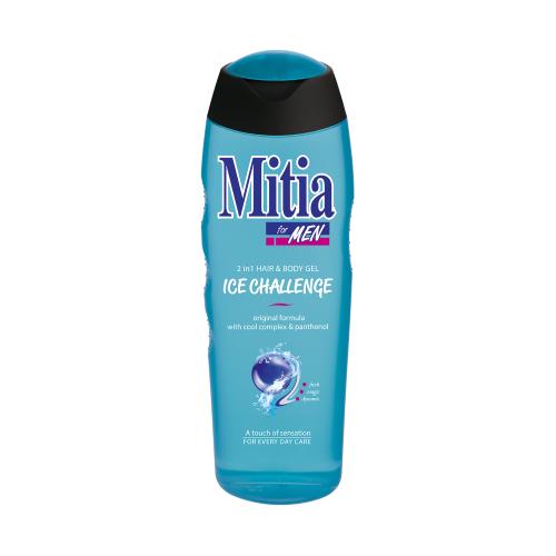 Miniaturka artykułu - MITIA For Men Żel pod prysznic i szampon 2w1 Ice Challenge, 750ml