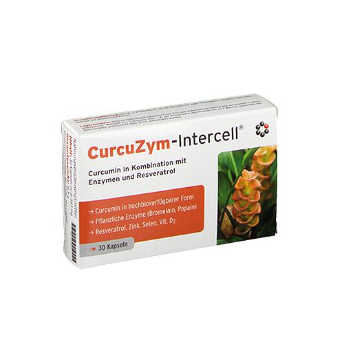 Miniaturka artykułu - MITOPHARMA CurcuZym-Intercell, 30 kapsułek