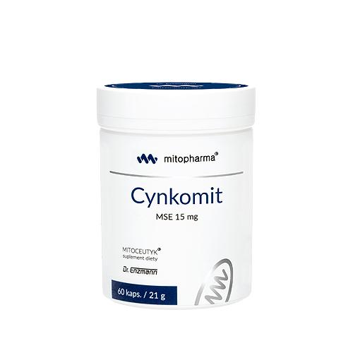 Miniaturka artykułu - MITOPHARMA Cynkomit MSE 15mg, 60 kapsułek