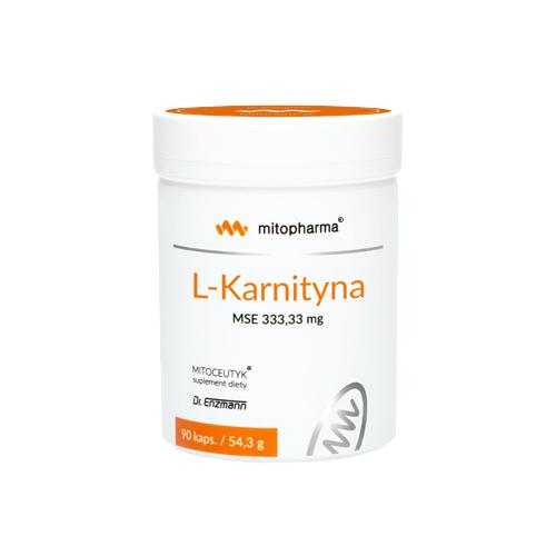 Miniaturka artykułu - MITOPHARMA L-Karnityna MSE, 90 kapsułek