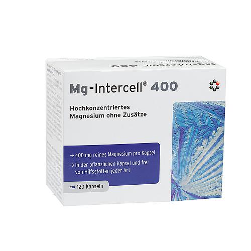 Miniaturka artykułu - MITOPHARMA Magnez Mg-Intercell&reg; 400, 120 kapsułek