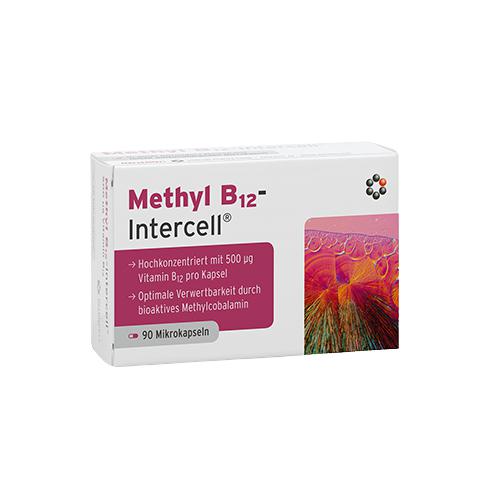 Miniaturka artykułu - MITOPHARMA Methyl B12 - Intercell, 90 kapsułek