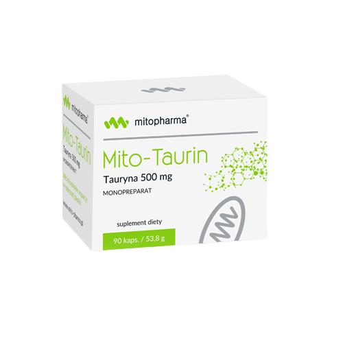 Miniaturka artykułu - MITOPHARMA Mito-Taurin, 90 kapsułek