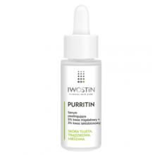 Iwostin Purritin Serum peelingujące 5 % kwas migdałowy + 3 % kwas laktobionowy 30 ml