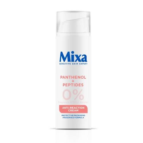 Miniaturka artykułu - MIXA Anti Reaction Nawilżająco - regenerujący krem przeciw zaczerwienieniom dla sk&oacute;ry reaktywnej, 50 ml