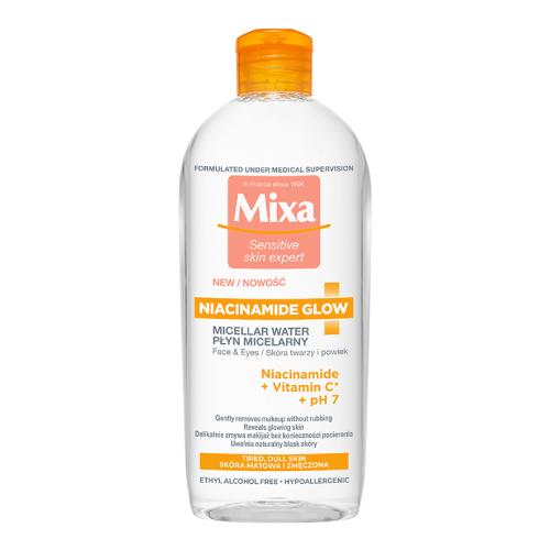 Miniaturka artykułu - MIXA Niacinamide Glow Płyn micelarny z niacynamidem i witaminą C, 400 ml