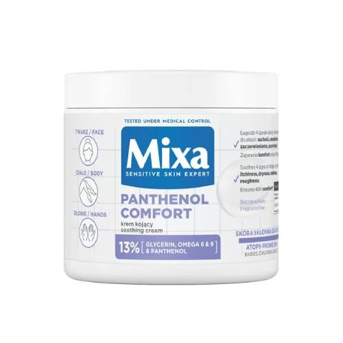 Miniaturka artykułu - MIXA Panthenol Comfort Łagodzący krem do twarzy i ciała dla sk&oacute;ry atopowej, 400ml