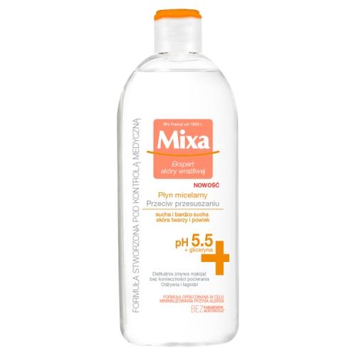 Miniaturka artykułu - MIXA Płyn micelarny przeciw przesuszeniu - 400 ml