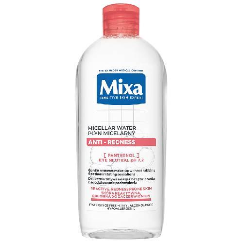 Miniaturka artykułu - MIXA płyn micelarny sk&oacute;ra zaczerwieniona, 400ml