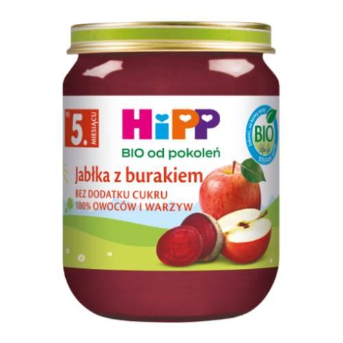 Zdjęcie produktu - HiPP BIO Jabłka z burakiem po 5. miesiącu, 125 g