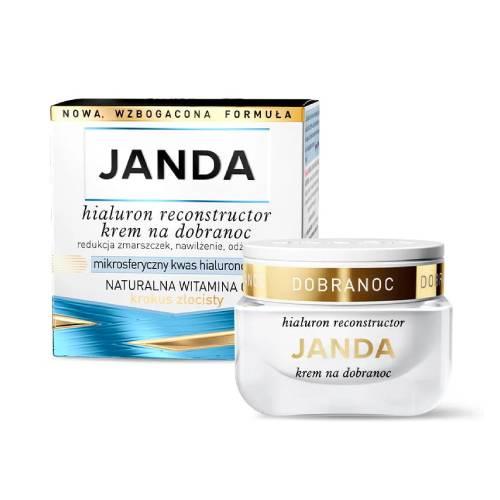 Zdjęcie produktu - Janda Hialuron Reconstructor Krem na dobranoc, 50 ml