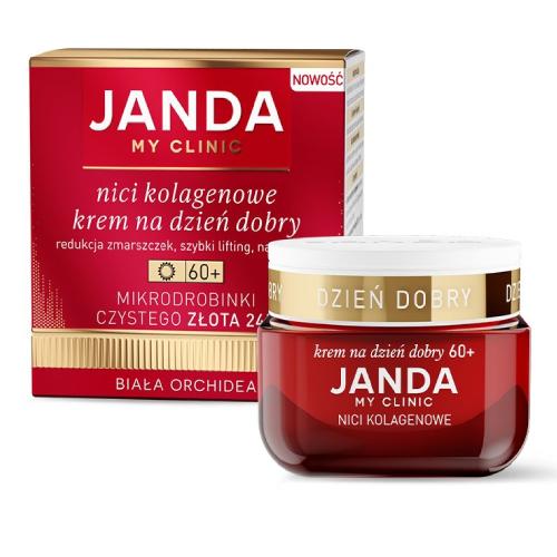 Zdjęcie produktu - JANDA Nici kolagenowe krem do twarzy na dzień dobry 60+, 50ml