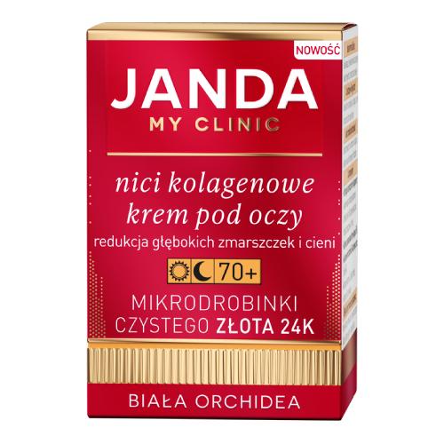 Zdjęcie produktu - JANDA Nici kolagenowe Krem pod oczy 70+, 15ml