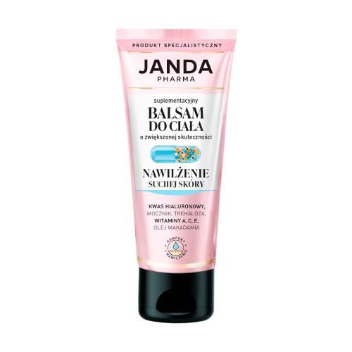 Zdjęcie produktu - JANDA Suplementacyjny balsam do ciała Nawilżenie suchej sk&oacute;ry, 200 ml