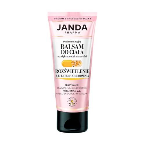 Zdjęcie produktu - JANDA Suplementacyjny balsam do ciała Rozświetlenie z efektem odmłodzenia, 200 ml