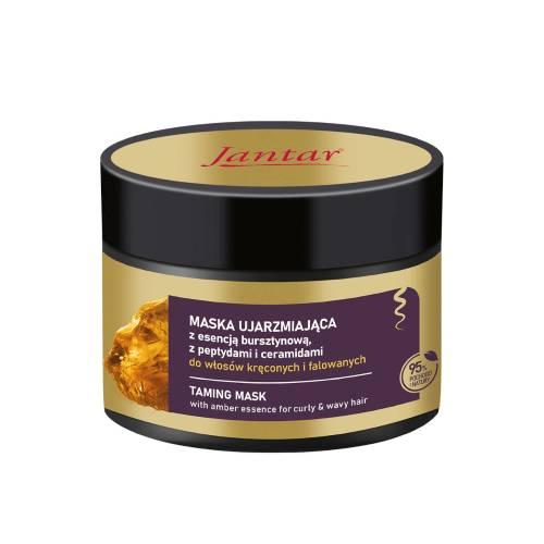Zdjęcie produktu - FARMONA Jantar Maska ujarzmiająca z esencją bursztynową, peptydami i ceramidami i olejem makadamia, 200 ml