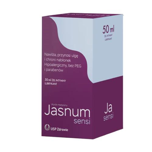 Zdjęcie produktu - Jasnum Sensi Żel łagodzący do miejsc intymnych, 50 ml - dla kobiet w okresie menopauzy