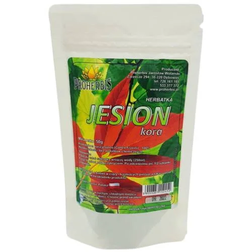 Zdjęcie produktu - Proherbis Jesion kora rozdrobniona, 50 g