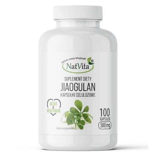 Zdjęcie produktu - NatVita Jiagulan 500 mg, 100 kaps.