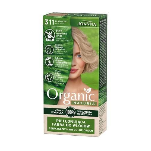 Zdjęcie produktu - JOANNA NATURIA Organic Vegan Farba do włos&oacute;w - 311 platynowy