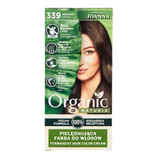 Zdjęcie produktu - JOANNA NATURIA ORGANIC VEGAN Farba 339 kakaowy, 1szt.