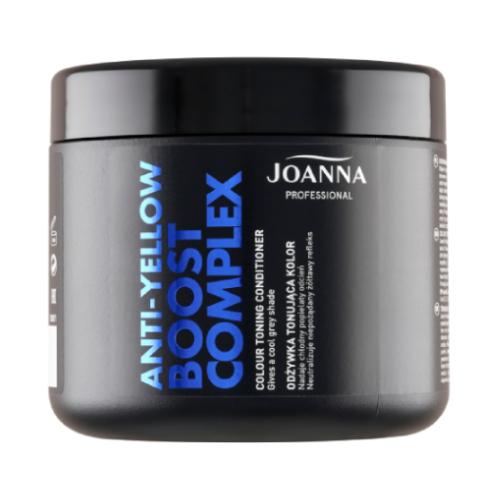 Zdjęcie produktu - JOANNA Professional Anti-Yellow Boost Complex Odżywka tonująca kolor włos&oacute;w popielata, 500g