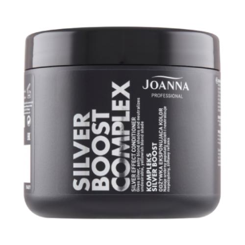Zdjęcie produktu - JOANNA Professional Silver Boost Complex Odżywka tonująca kolor włos&oacute;w srebrna, 500g