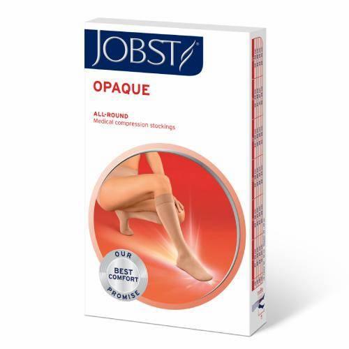 JOBST OPAQUE podkolan&oacute;wki uciskowe kr&oacute;tkie CCL2 karmelowy, rozmiar 5 OP