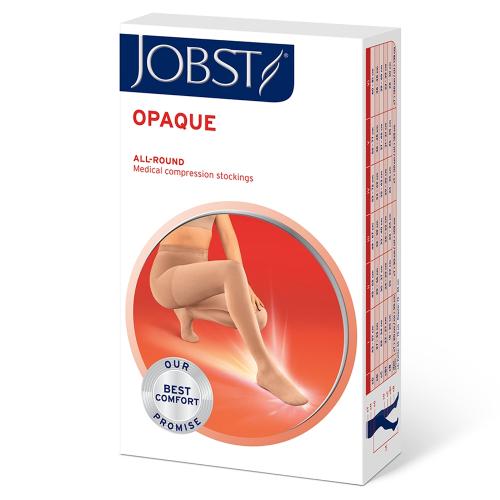 JOBST OPAQUE rajstopy uciskowe CCL1 czarne, rozmiar 6 ZP