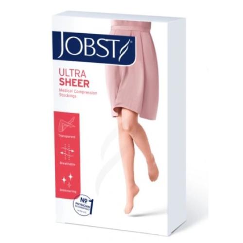 JOBST ULTRASHEER Podkolan&oacute;wki uciskowe kr&oacute;tkie CCL2 czarny, rozmiar 6 ZP