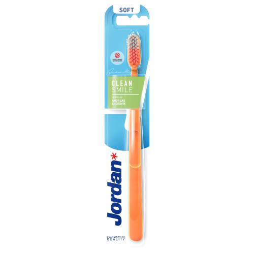 Zdjęcie produktu - JORDAN Clean Smile Szczoteczka do zęb&oacute;w miękka, 1szt.