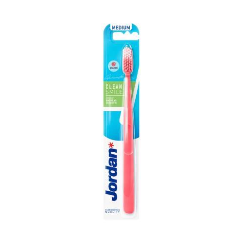 Zdjęcie produktu - JORDAN Clean Smile Szczoteczka do zęb&oacute;w średnia, 1szt.