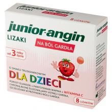Zdjęcie produktu - Junior-angin lizaki, 8szt.