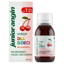 Zdjęcie produktu - JUNIOR-angin Syrop dla dzieci - 100 ml