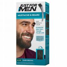 Zdjęcie produktu - JUST FOR MEN M-45 Żel koloryzujący do brody i wąs&oacute;w, średni brąz i czarny 