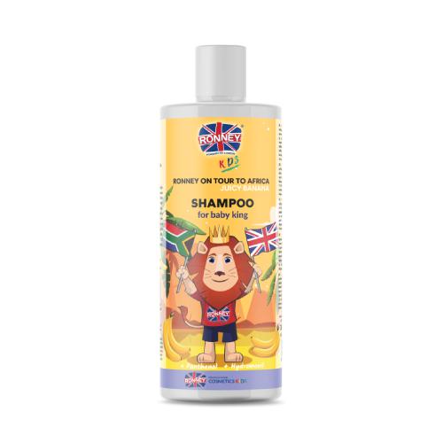 Zdjęcie produktu - RONNEY KIDS Szampon do włos&oacute;w o bananowym zapachu, 300ml