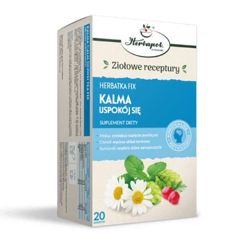 Zdjęcie produktu - Herbatka Fix Kalma Uspok&oacute;j Się, 20 sasz.