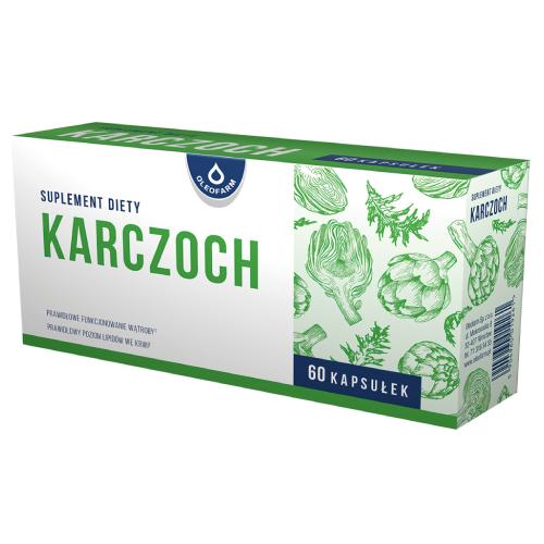 Zdjęcie produktu - Karczoch, 60kaps.