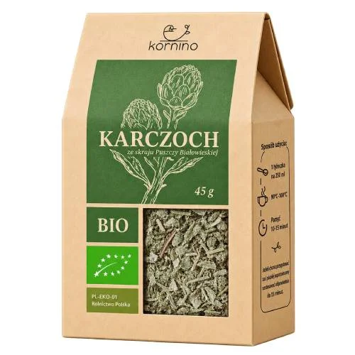 Zdjęcie produktu - Kornino Karczoch ekologiczny, 45 g