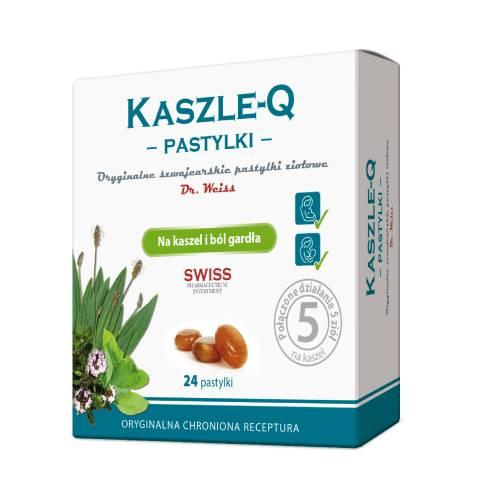 Zdjęcie produktu - Kaszle-Q, 24 pastylki 